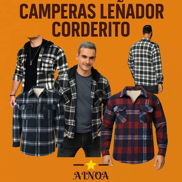 Campera Leñador Corderito